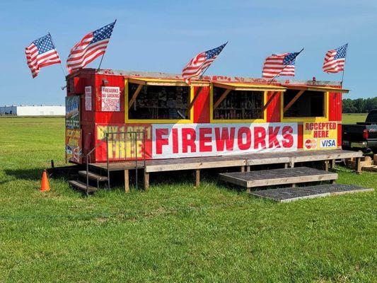 Bishopville Fireworks