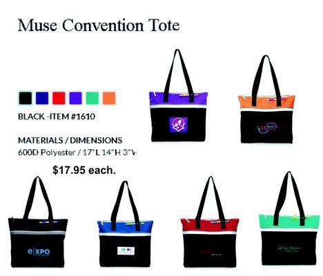 TOTES-ADORB! Get your totes today and start branding your company with quality logo work at F&D Sales, Inc.  504-347-1600  www.FDSALES.com
