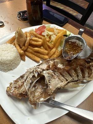 Don't order Huachinango. So dry and not appealing.