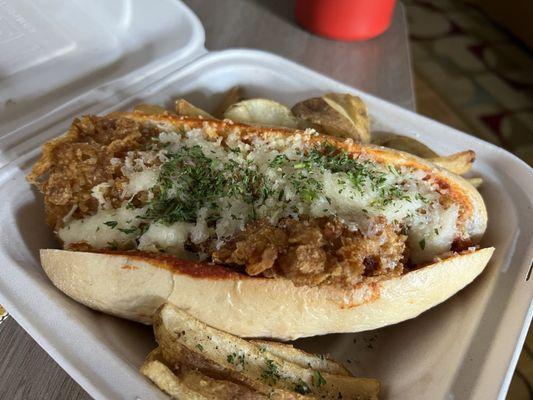 Chik'n Vodka Sandwich