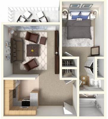 One Bedroom One Bath