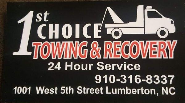 1st Choice Towing and recovery
