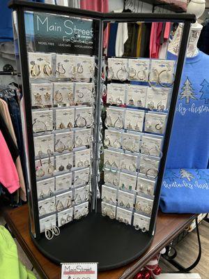 Accessorize with Main Street hypoallergenic earrings from Special Blessings Shop.