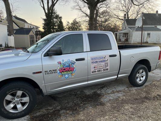 Know it's us when we arrive!