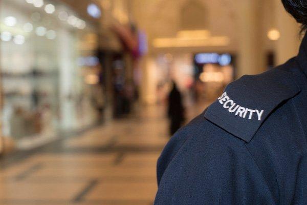 Keep calm and let the security officers handle it.