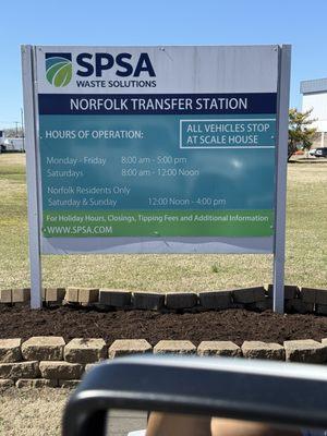 Spsa Norfolk Transfer Station