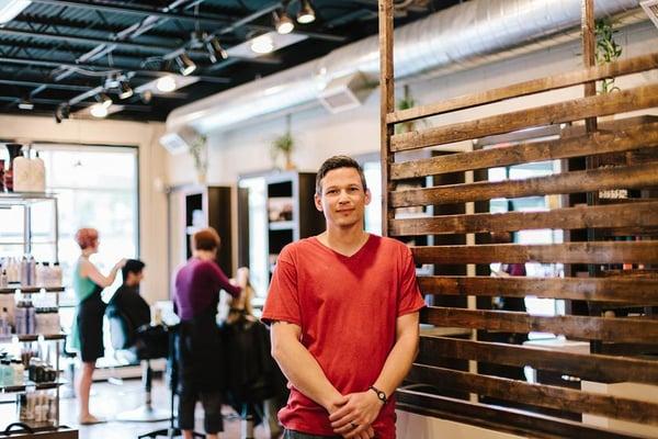 Master stylist & co-owner, Brian Schellhorn.