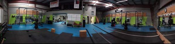 Panoramic gym view!