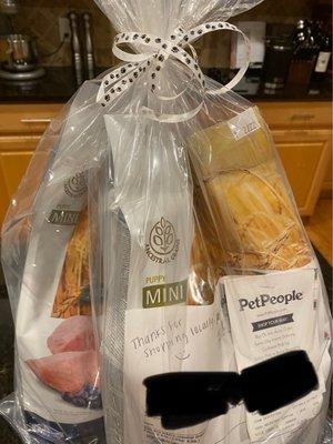 Online order- gift wrapped!!