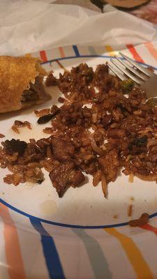 Burnt FriedHam Rice, unacceptable!