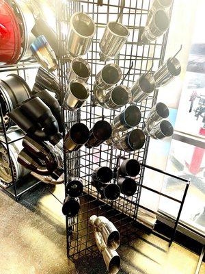 Mufflers all sizes & styles now available!!