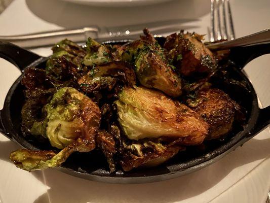 Brussel sprouts, so good!