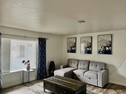 The sectional loveseat was the perfect match for my place.