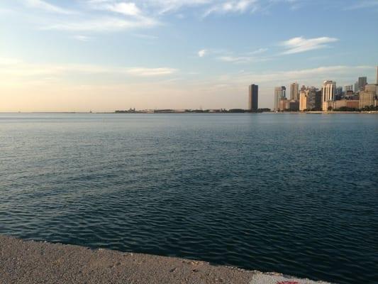 Along the path 3 miles in....