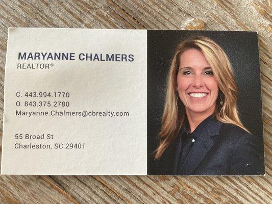 Maryanne Chalmers - Coldwell Banker Realty
