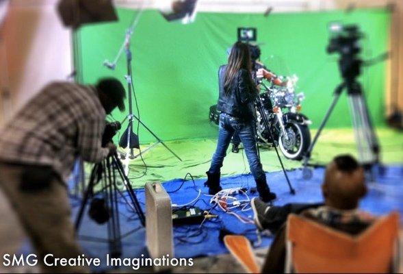 Shooting music video with K.C Amos