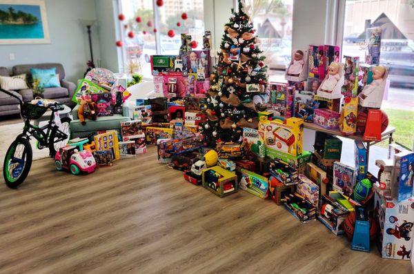 Florida East Coast Real Estate is super involved with the local community. From supporting the Children's Hunger Project to Toys for Tots!