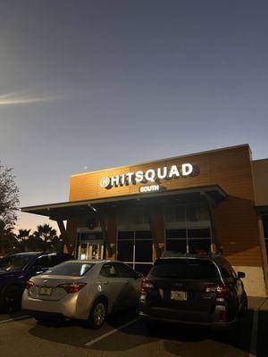 Parking lot street view