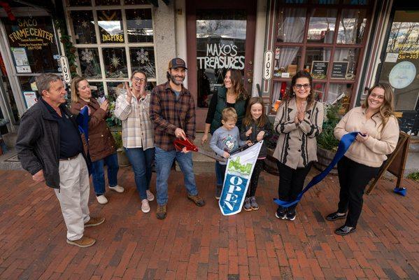 Thank you for the Ribbon Cutting Ceremony, Saco!