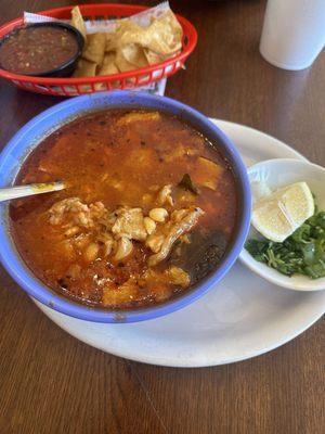 Menudo plate
