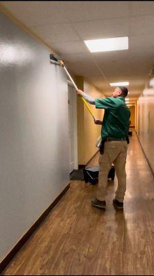 APARTMENT COMPLEX HALLWAY PAINT PROJECT