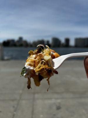 Tried & true. L&S shrimp and steak fries