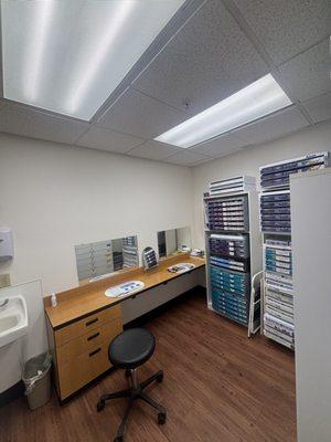 Contact lens exams and training!