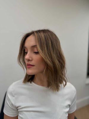 My hair after the service!