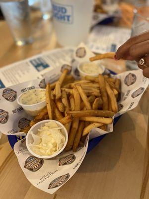 Garlic parm Fries