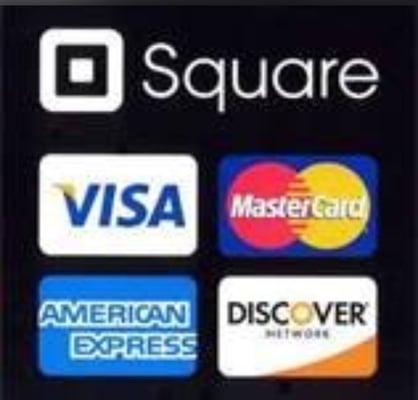 Credit cards welcome