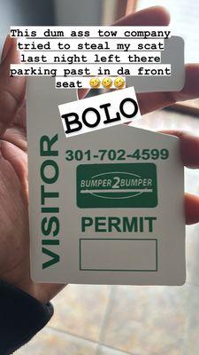 Company will steal your vehicle