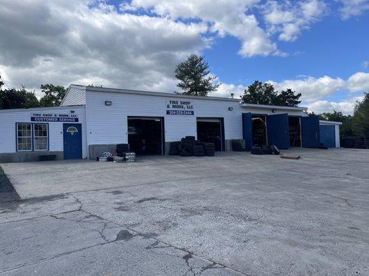 Tire shop and more