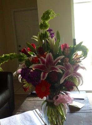 Flowersmith's $117. arrangement.