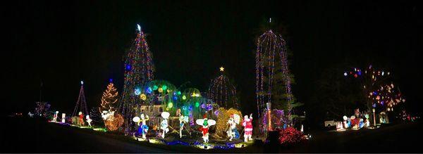 Valley Forge Road Christmas Lights