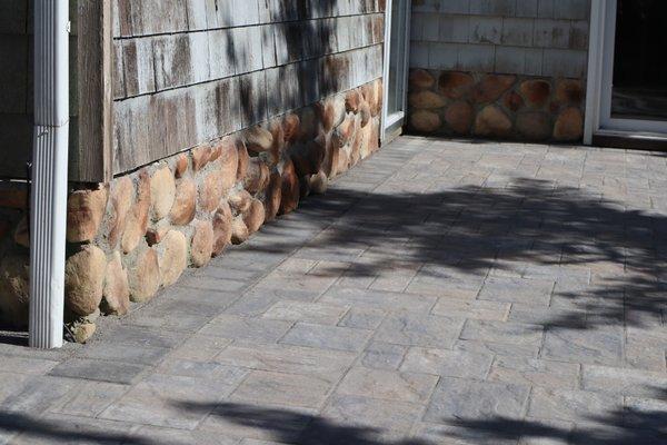 Paver patio