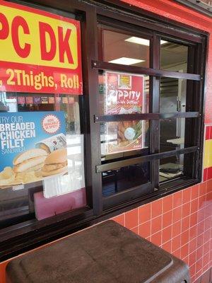 You know its hood when they got steel bars across the counter.