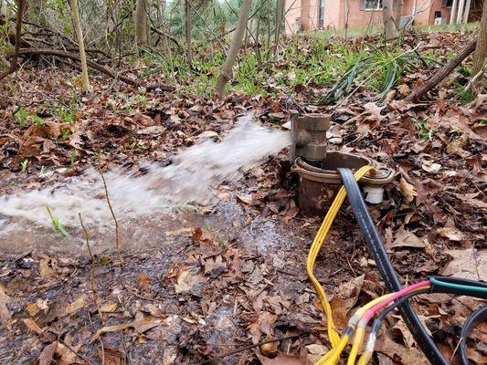 More water pressure!