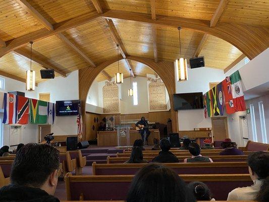 Main chapel Holy is the Lord