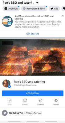 Roe's BBQ and Catering