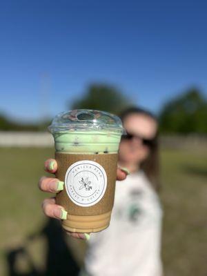 Feature coffee of the month, lucky charms latte