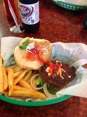 Awesome burger... Ordered a kid size basically to sample! Was very satisfied!