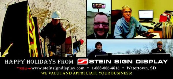 Stein Sign Display
