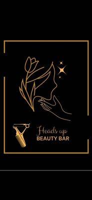 Heads Up Beauty Bar Logo