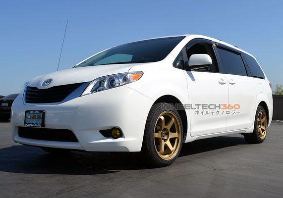 Toyota Sienna with Rota Grid Wheels 19 x 9.5 Rota Wheels Grid
