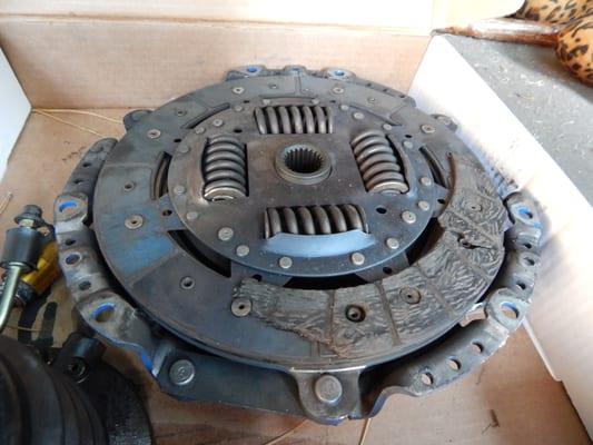 Here is the faulty part that fell apart.