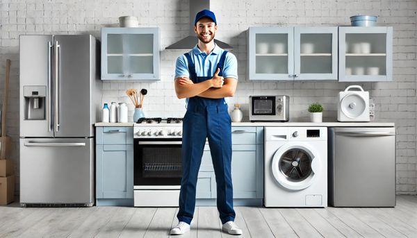 Your local appliance expert, fixing it all -- from fridges to washers -- with a smile and same-day service.