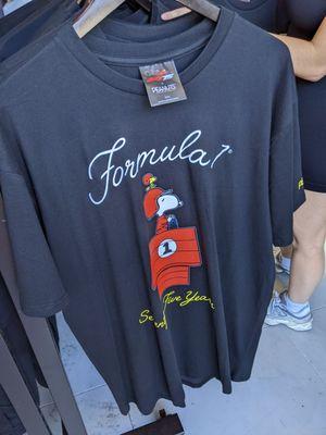 F1 Snoopy shirt