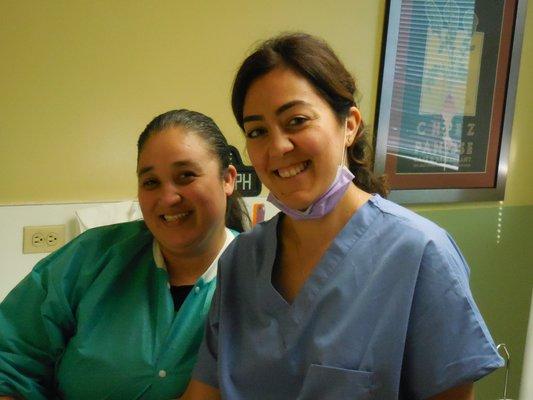 Dr Maria Dakessian and Rosie Avila, a big part of our Excellent Team!