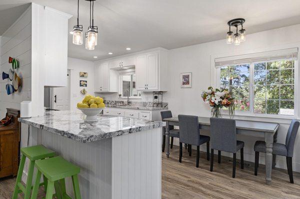 In this home, I helped figure out how to use her own belongings to stage and elevate and showcase the home.