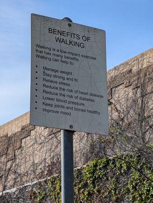 Benefits of walking